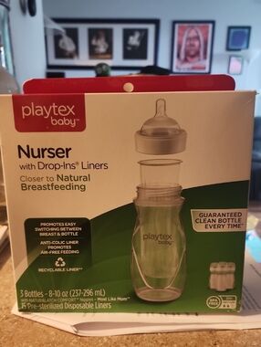 Playtex Baby Porte-sac Drop-Ins Bottle Dispenser With Liners